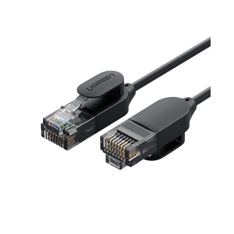 UGREEN 5m CAT 6A Pure Copper Ethernet Cable OD2.8 - Black - كابل